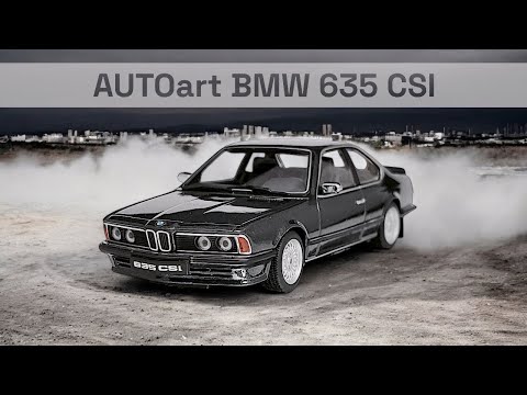 Видео: Акула на дорозі: BMW 635 CSI (E24) 1:43 від AUTOart – Класика, яка випередила час.