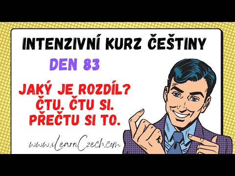 Видео: Курс чешского 83: В чем разница между ČÍST и PŘEČÍST? А что насчет "SI"?