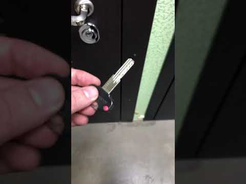 Видео: Перекодировка цилиндра Securemme (Италия)