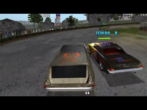 Видео: Гонки на выживание 2003 - Smash Up Derby - прохождение - чемпионат B
