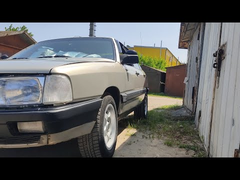 Видео: Audi 100. Золотая Дымка No.17. Замена стеклоподъёмника. Снятие дверной карты. Регулировка рамки.