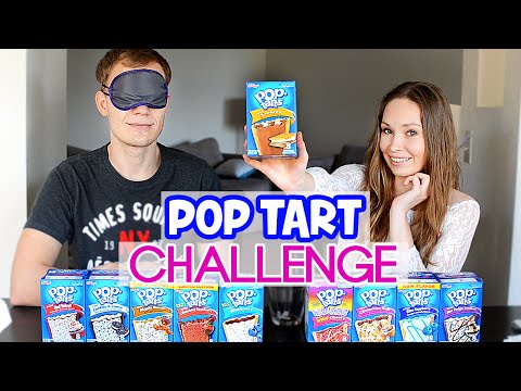 Видео: POP TART CHALLENGE // ПОП ТАРТ ВЫЗОВ!