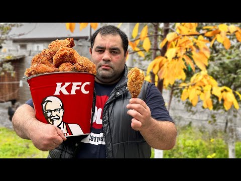 Видео: Секрет KFC! Огромное ведро острых ножек – готовим дома!