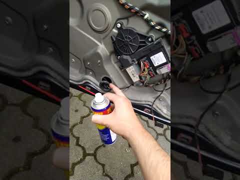 Видео: Устранение скрипа стеклоподъёмника Skoda Octavia A5