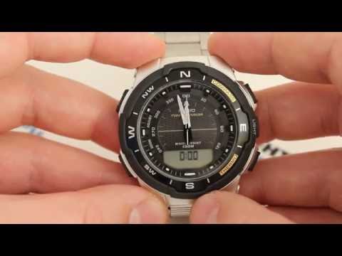 Видео: Casio Outgear SGW-500HD-1B [SGW-500HD-1BER] - Инструкция, Как настроить | Watch-Forum.RU