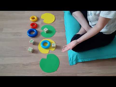 Видео: Игра "Лови ритм", для развитие чувства ритма.