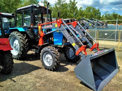 Видео: Мтз 82.1 с КУН (вепрь Т-219)