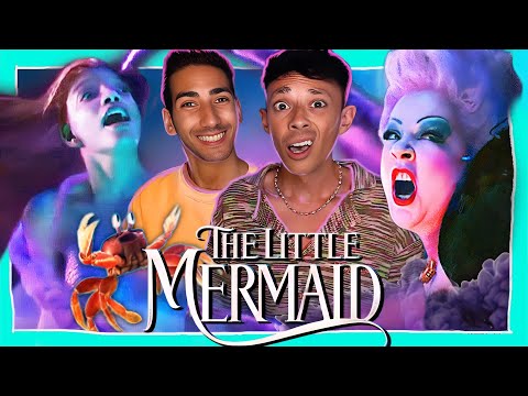 Видео: ХАОТИЧНАЯ реакция на фильм «Русалочка»… Приготовьтесь!!