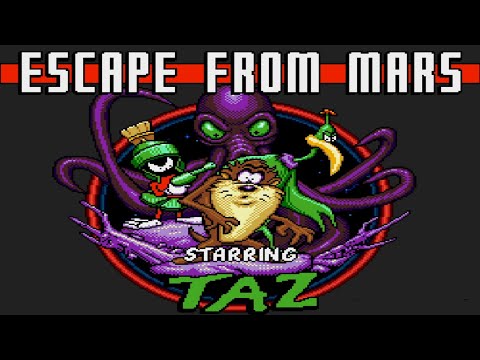 Видео: СЕГА - ТАЗ ПОБЕГ С МАРСА - Taz In Escape From Mars Sega