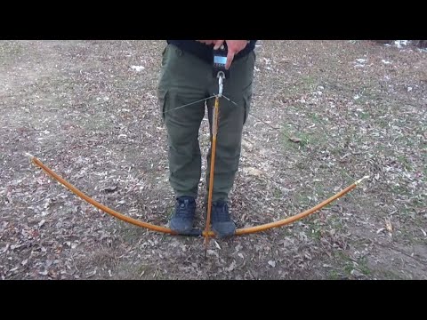 Видео: Миф о мощном дальнобойном длинном луке. 120 фунтов