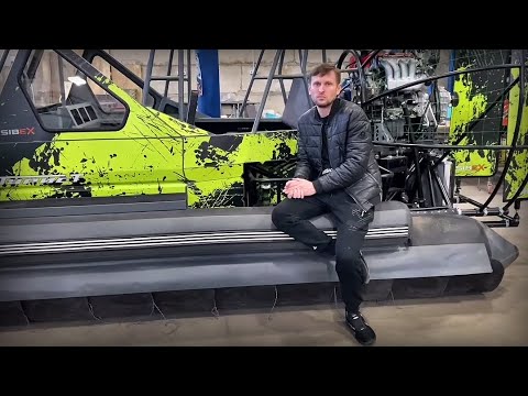 Видео: Обзор аэролодки SIBEX