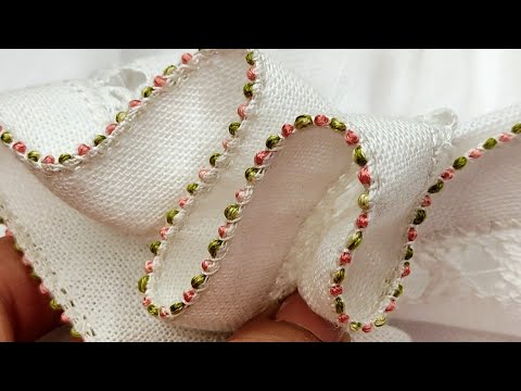 Видео: КРАСИВА ОБРОБКА Края Вишивки | Ажурна кайма | Beautiful Hand Embroidery