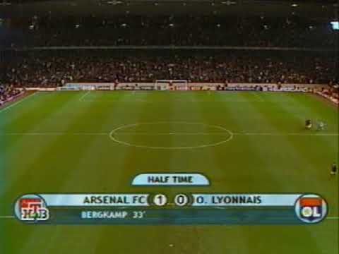 Видео: ЛЧ 2000-01 2гр этап Группа C 4 тур  Арсенал Лион  обзор НТВ