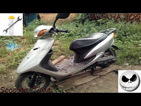 Видео: Yamaha Jog Sa 16 Пробег 32т. км. Ремонт Двигателя (5SU) Ч-1.