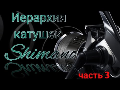 Видео: От бюджета до топа. Иерархия катушек Shimano .Часть 3