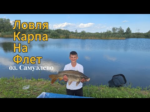 Видео: Ловля КАРПА на флет озеро Самуэлево. НОВЫЙ РЕКОРД!!!