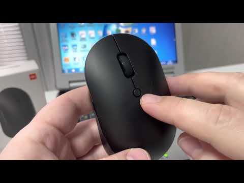 Видео: Бесшумная мышка Xiaomi Mi Dual Mode Wireless Mouse Silent WXSMSBMW02