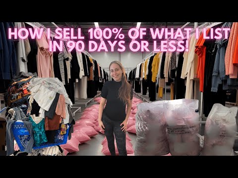 Видео: Я продаю 100% выставленного на продажу товара за 90 дней или меньше — вот как я это делаю! Depop ...