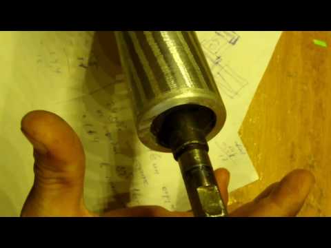 Видео: Проточка ротора под магниты, для подписчика