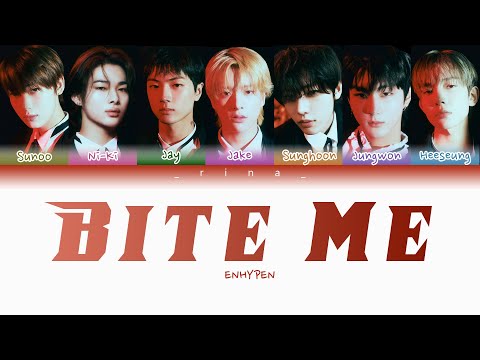 Видео: ENHYPEN-'Bite Me' (ПЕРЕВОД НА РУССКИЙ/КИРИЛЛИЗАЦИЯ) Lyrics Color Coded