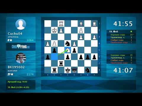 Видео: Анализ шахматной партии: Cuchu04 - ВК195602, 0-1 (по ChessFriends.com)