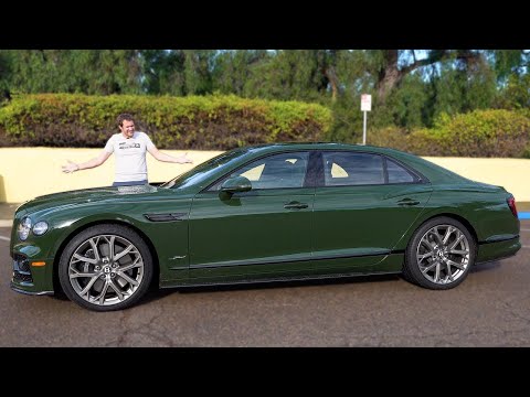 Видео: Bentley Flying Spur Speed 2023 года: Последняя машина с W12 за 300 000 $