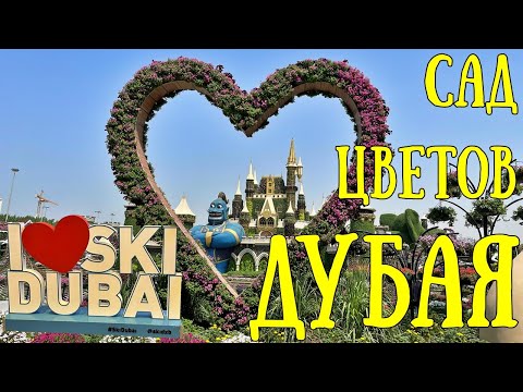 Видео: ШОК!!! Как они это делают?! Dubai Miracle Garden!!! Ski Dubai!!!