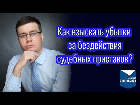 Видео: Как взыскать убытки за бездействия судебных приставов? Разбор дела