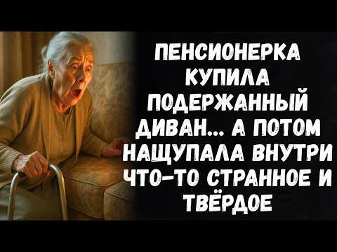 Видео: Пенсионерка КУПИЛА подержанный ДИВАН… А потом НАЩУПАЛА внутри что-то СТРАННОЕ и твёрдое
