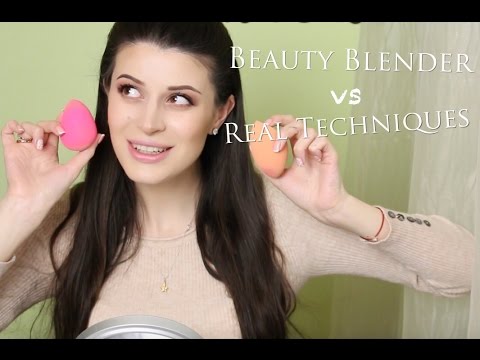 Видео: СРАВНЕНИЕ СПОНЖЕЙ  Beauty Blender VS Real Techniques ✩ КАКОЙ ВЫБРАТЬ?