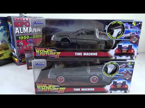 Видео: Назад в будущее обзор фигурок NECA и машинок  JADA toys