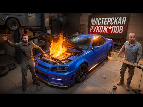 Видео: МЫ ОТКРЫЛИ АВТОСЕРВИС (Car Service Together)