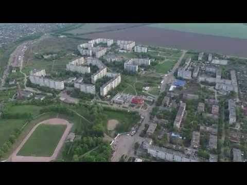 Видео: г. Смела с высоты птичьего полета. (Богдано)