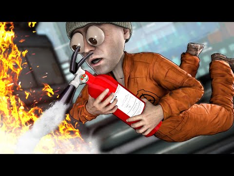 Видео: УСТРОИЛ ПОЖАР НА КОСМИЧЕСКОМ КОРАБЛЕ! (TIN CAN)