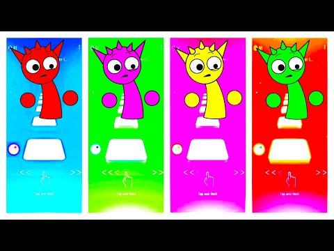 Видео: Спрунки Красный Гроб 🆚 Спрунки Розовый Гроб 🆚 Спрунки Желтый 🆚 Спрунки Зеленый Гроб 💥 Кто Лучше 💥