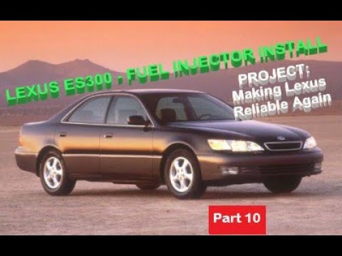 Видео: Установка топливной форсунки LEXUS ES300 / TOYOTA