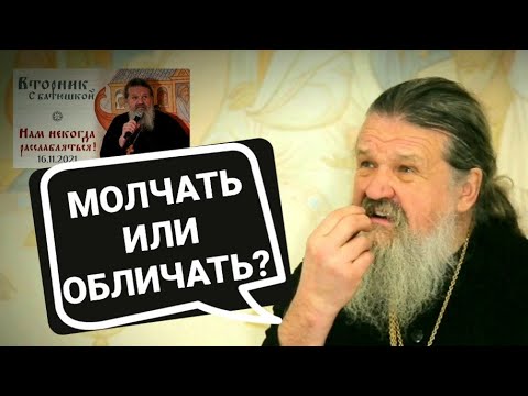 Видео: Делать ли замечания? о. Андрей Лемешонок