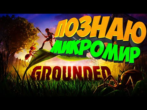 Видео: Grounded: Первые шаги в микромире #1
