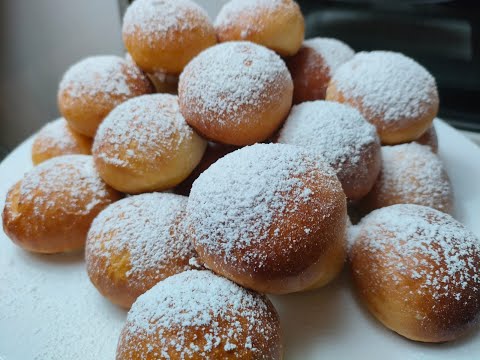 Видео: Булочки Снежки, тесто без яиц👍❣️----- А мне нравиттся кушать так -----