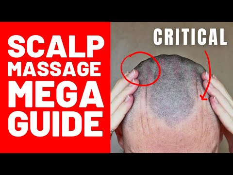 Видео: Массаж кожи головы для роста волос: мега-руководство!