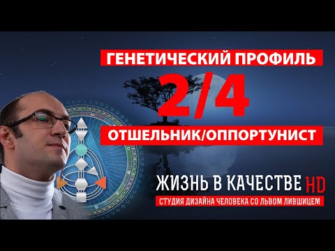 Видео: Дизайн Человека. Генетический профиль 2/4. Отшельник Оппортунист.