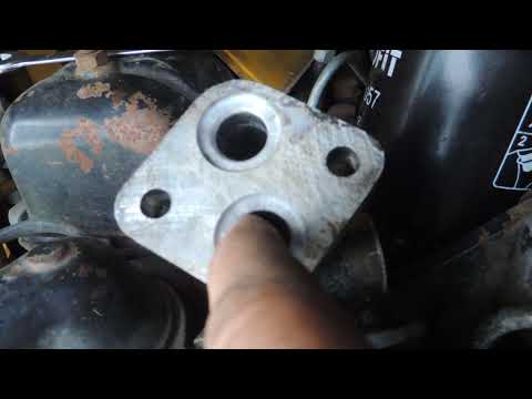 Видео: Sampo 580 маслянный фильтр дизеля валмет 311д