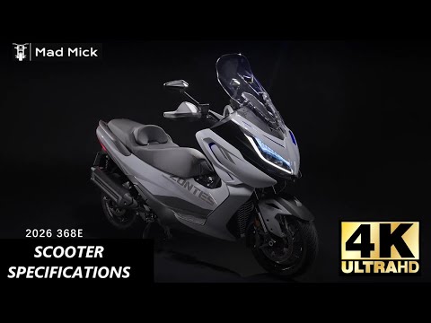 Видео: Технические характеристики электроскутера ZONTES 368 2026 года выпуска