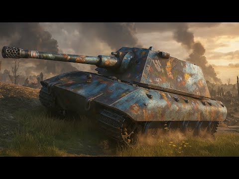 Видео: E 100 • Каток раздавливает фронт • World of Tanks