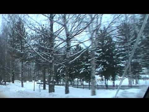Видео: Ukhta in winter (Ухта зимой)