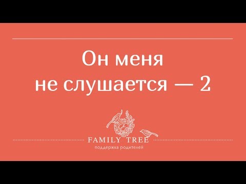 Видео: Он меня не слушается! Часть 2: ПРИЧИНЫ ПЛОХОГО ПОВЕДЕНИЯ ДЕТЕЙ ВСЕХ ВОЗРАСТОВ |Людмила Петрановская