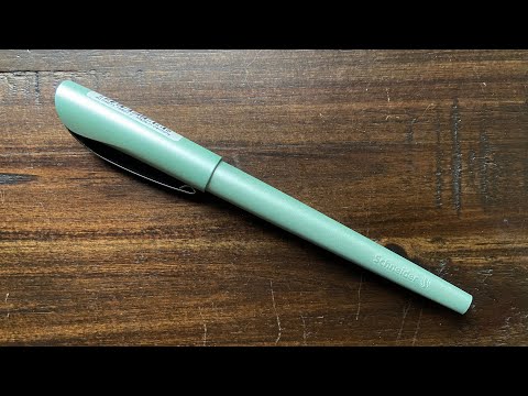 Видео: Перьевая ручка Schneider Callissima с пером 1.5 мм