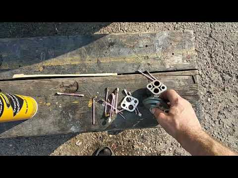 Видео: Мицубиси Монтеро Спорт чистка EGR