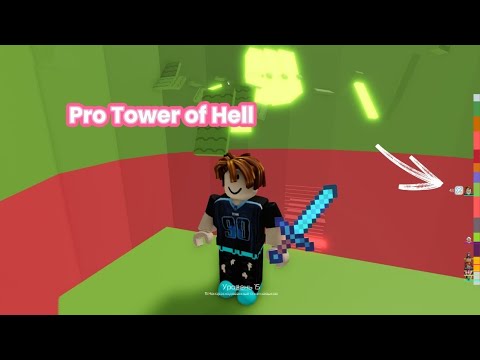 Видео: ПРОШЛА ПОЛ PRO БАШНИ АДА | Tower of Hell in Roblox