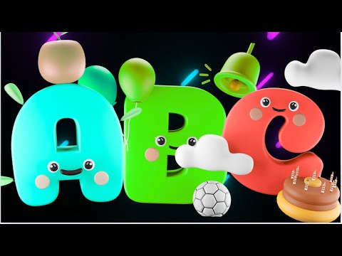 Видео: Песня про алфавит для малышей | Учим алфавит с помощью музыки, пения и танцев